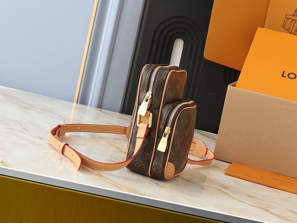 ルイヴィトンバッグ背面デザイン